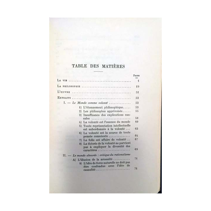 1. Schopenhauer de Clément Rosset aux éditions presses universitaires de France