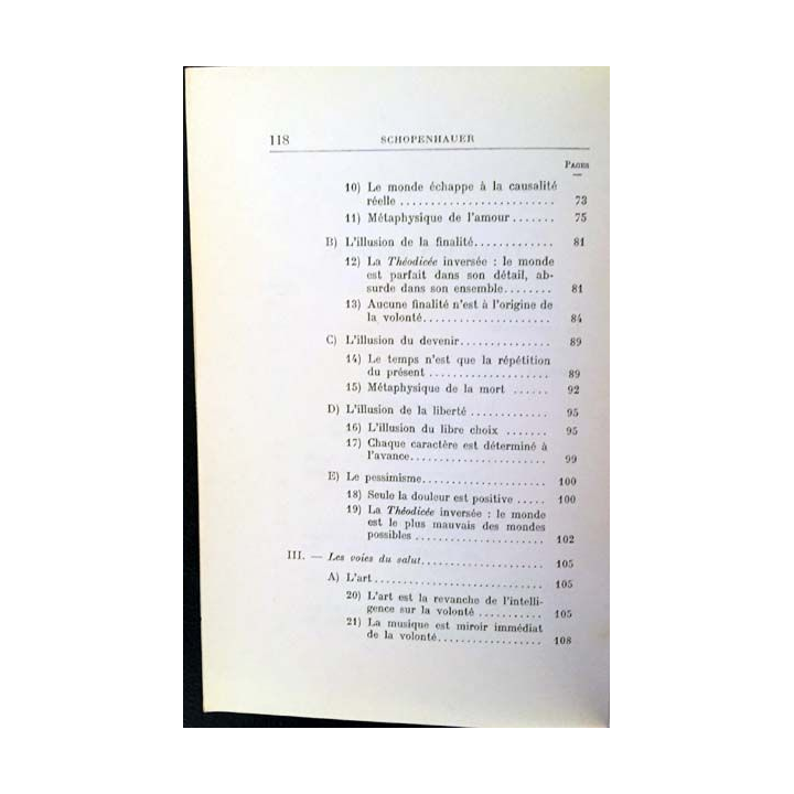 1. Schopenhauer de Clément Rosset aux éditions presses universitaires de France