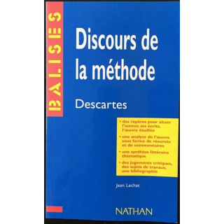 1. Discours de la méthode Descartes de Jean Lechat aux éditions Nathan