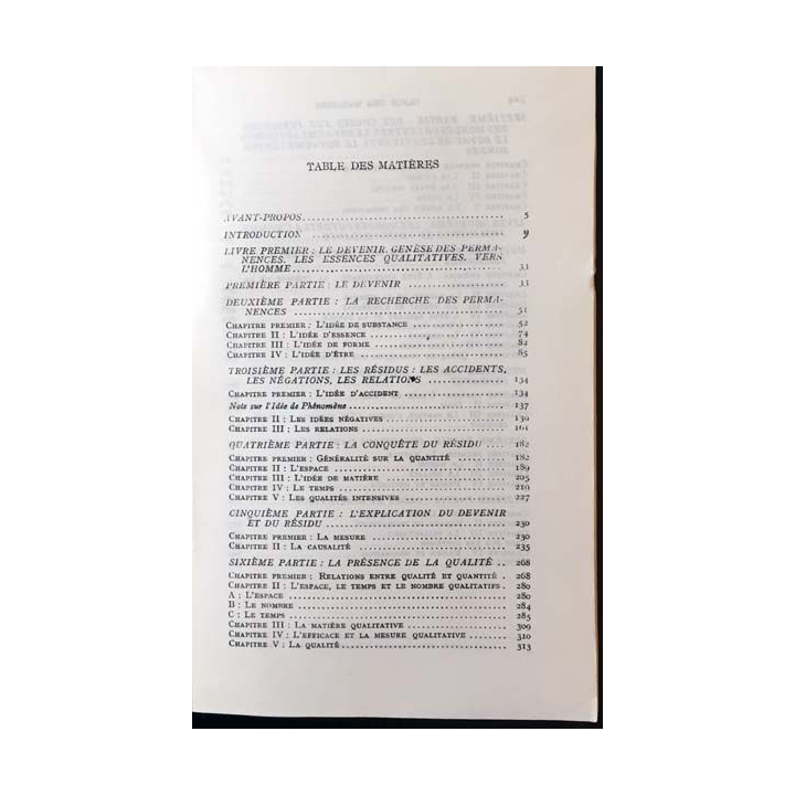 1. Traité de métaphysique de Jean Wahl aux éditions Payot 1968
