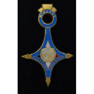 MINURSO MILITARY OBSERVER INSIGNE ONU