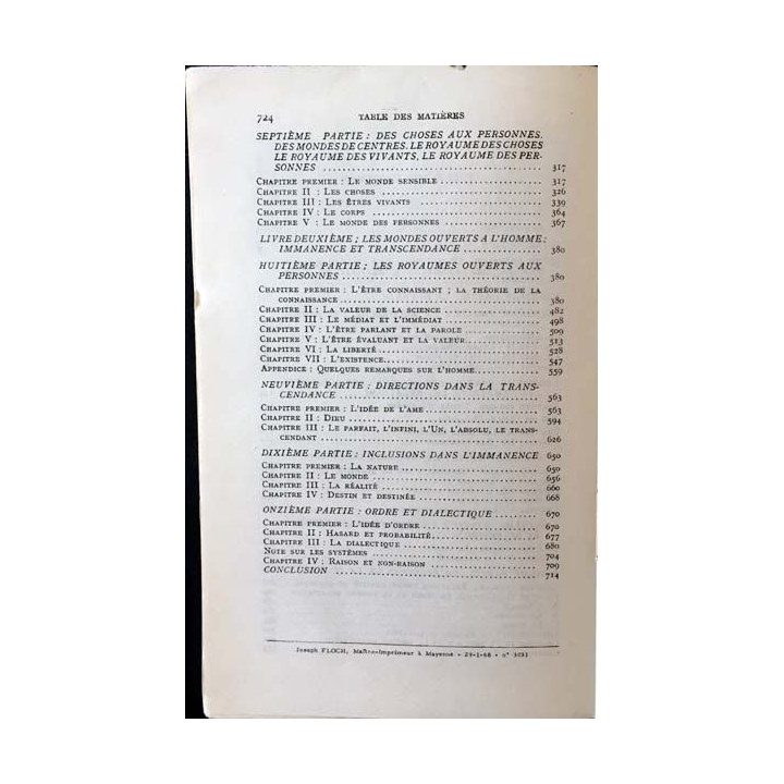 1. Traité de métaphysique de Jean Wahl aux éditions Payot 1968