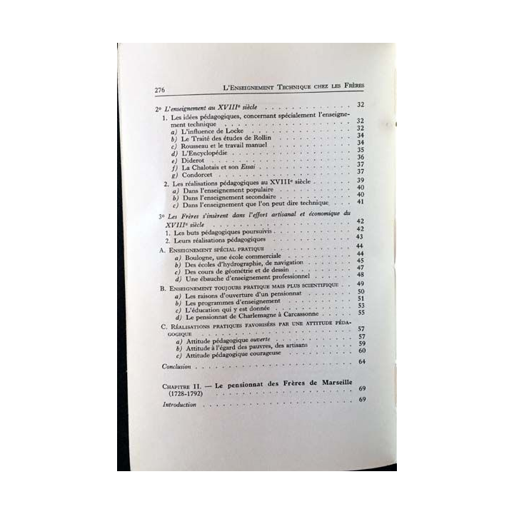 1. L'Enseignement Technique chez les Frères des Écoles Chrétiennes au XVIIIe / XIXe siècles de André Prévot