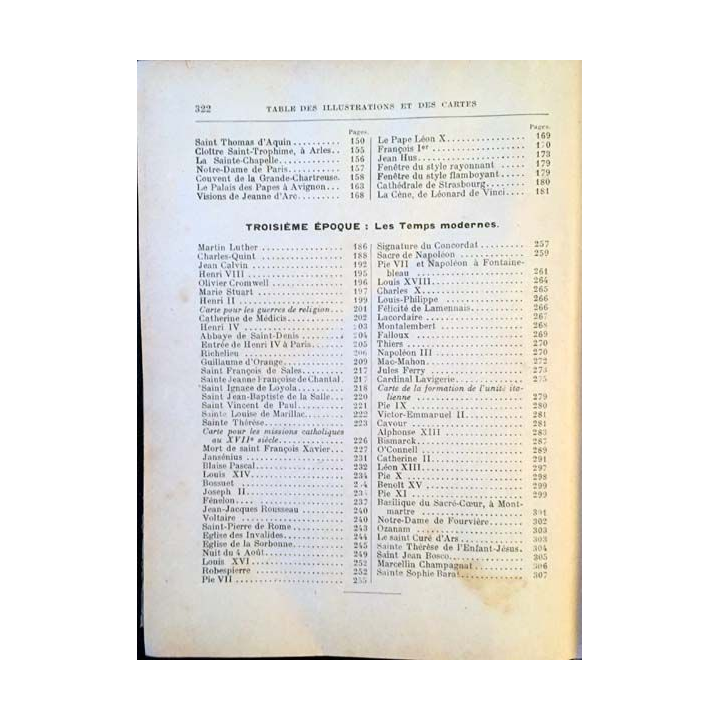 1. Histoire abrégée de l'Église - Cours moyen de l'Abbé A. Boulenger aux éditions Emmanuel Vitte 1938