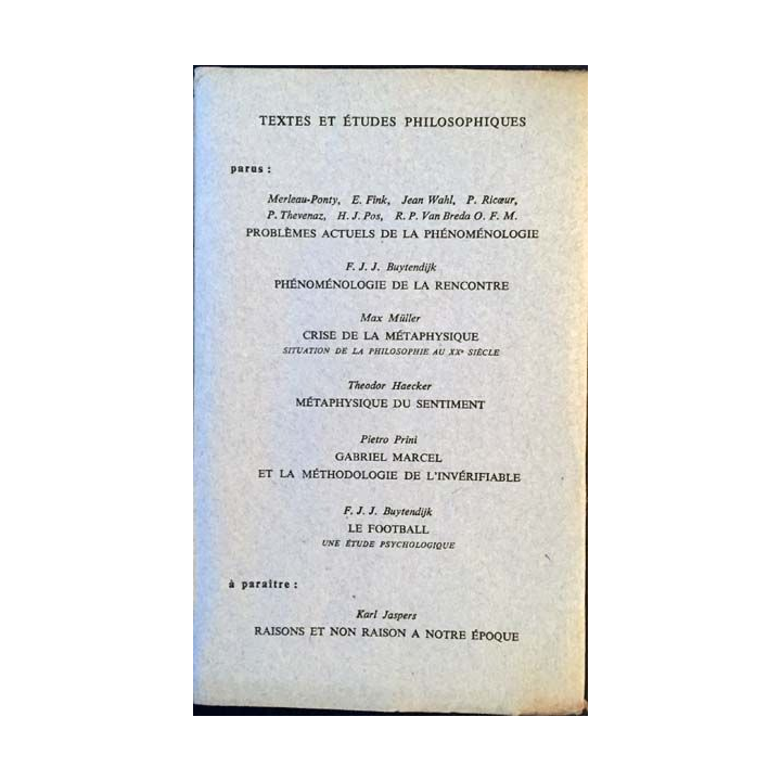 1. Humanisme scientifique et raison chrétienne de D. Durable aux éditions Desclée De Brouwer 1953