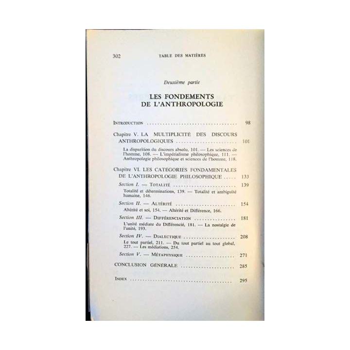1. Comprendre l'homme I- Introduction à une anthropologie philosophique de J-Y Jolif Edition du Cerf
