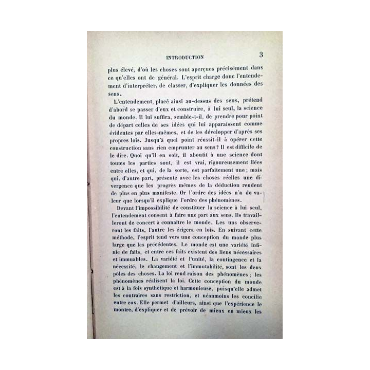 1. De la contingence des lois de la nature de Emile Boutroux aux éditions Félix Alcan