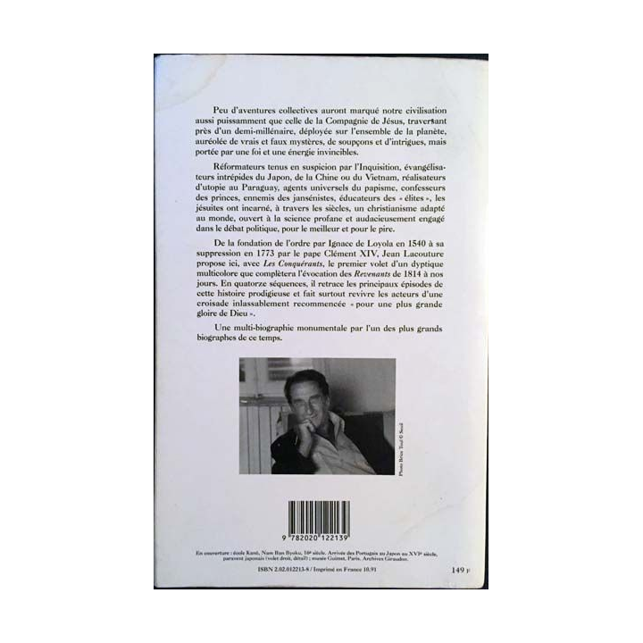 1. Jésuites 1. Les conquérants de Jean Lacouture aux éditions du Seuil 1991