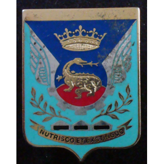 BA 273 : insigne métallique de la base éreinne 273 de Romorantin de fabrication Drago A. 866