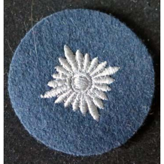 MILITARIA : Galon de soldat de 1° classe allemand en tissu