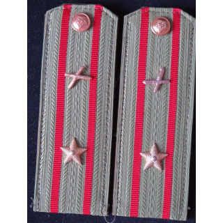 MILITARIA : paire d'épaulette de commandant major de l'artillerie russe