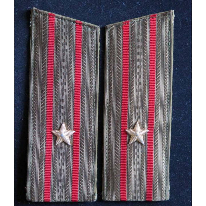 MILITARIA : paire d'épaulette de commandant de l'armée russe