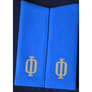 MILITARIA : paire d'épaulette de matelot de l'aéronavale russe