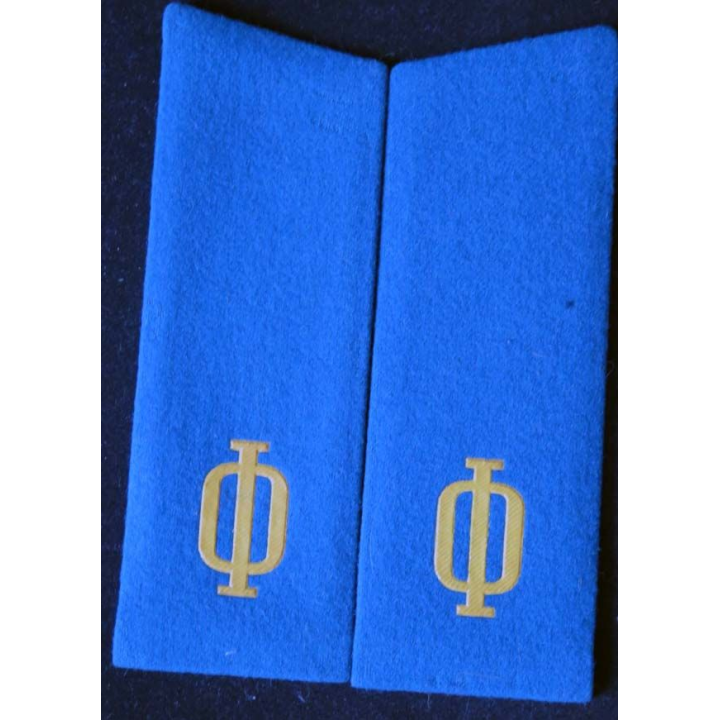 MILITARIA : paire d'épaulette de matelot de l'aéronavale russe