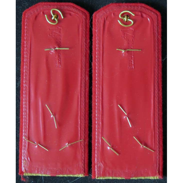 MILITARIA : paire d'épaulette de 1° lieutenant du train de l'armée russe