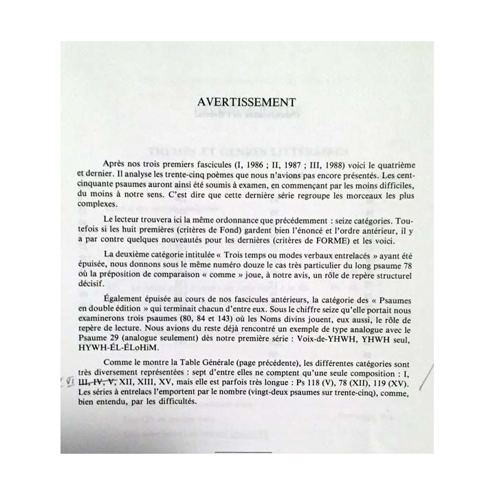 1. Au pas des Psaumes - Lecture organique à trois voix IV de Louis Neveu