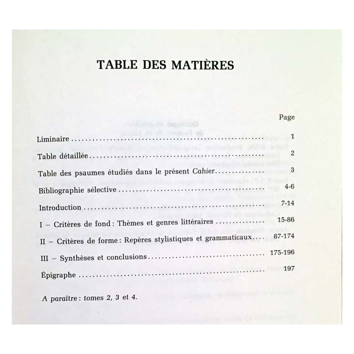 1. Au pas des Psaumes - Lecture organique à trois voix 1 de Louis Neveu