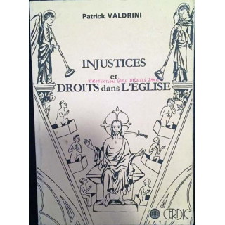 1. Injustices et protection des droits dans l'Église de Patrick Valdrini aux éditions Cerdic 1985