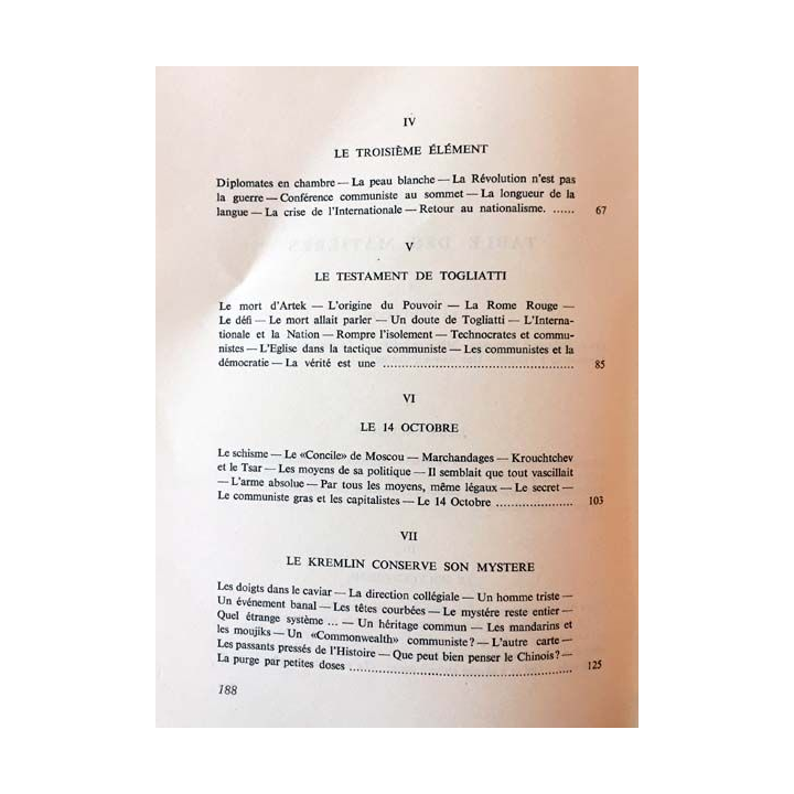 1. La crise du communisme de Jacques Ploncard D'Assac aux éditions La voix de l'Occident