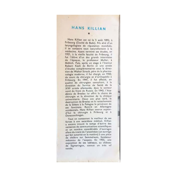 1. Sous le regard de Dieu de Hans Killian aux éditions Robert Laffont