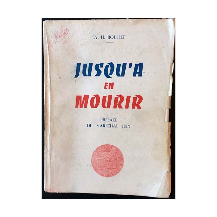 1. Jusqu'à en mourir de A.H. Boullet
