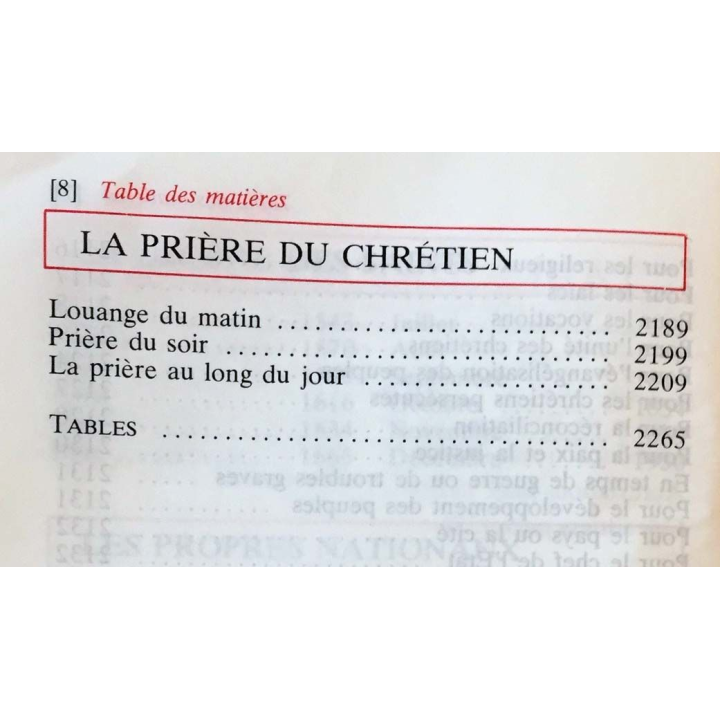 1. Missel de la semaine présenté par Pierre Jounel aux éditions Desclée