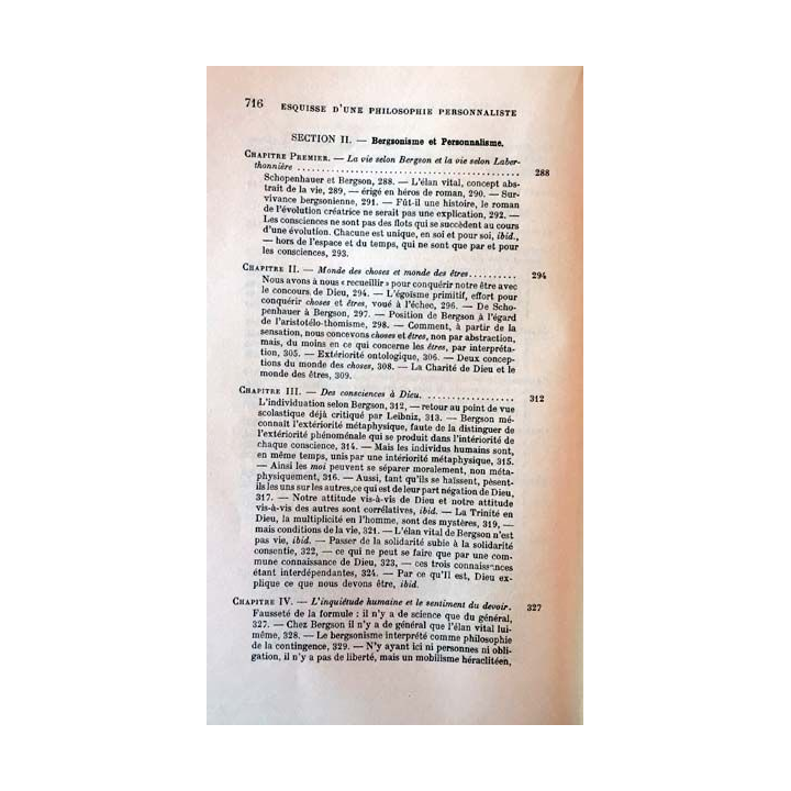 1. Oeuvre de Laberthonnière - Esquisse d'une philosophie personnaliste de Louis Canet aux éditions J.Vrin