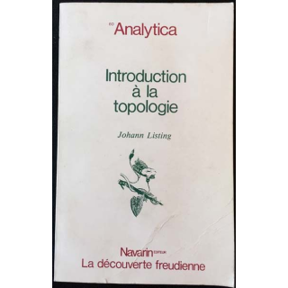 1. Introduction à la topologie de Johann Listing aux éditions Navarin