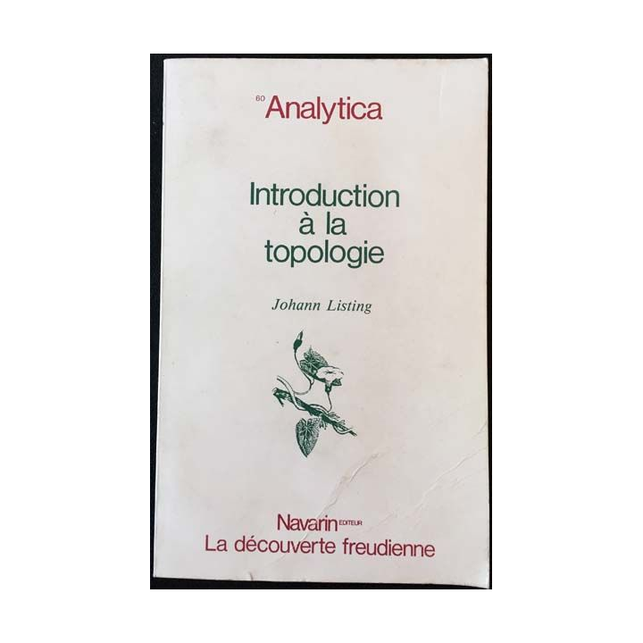 1. Introduction à la topologie de Johann Listing aux éditions Navarin