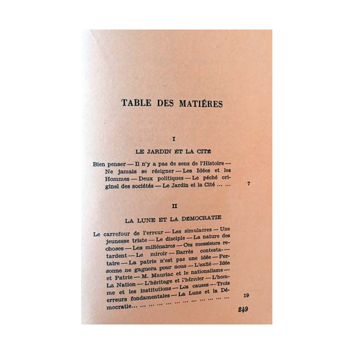 1. Les jeunes ont droit à la vérité... de Jacques Ploncard D'Assac aux éditions La voix de l'Occident