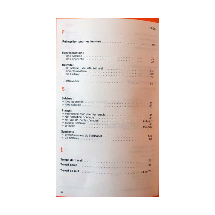 1. Guide du travail manuel édition 1980