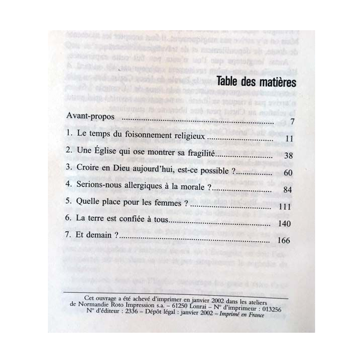 1. La chance d'un christianisme fragile entretiens avec Yves de Gentil-Baichis de Albert Rouet