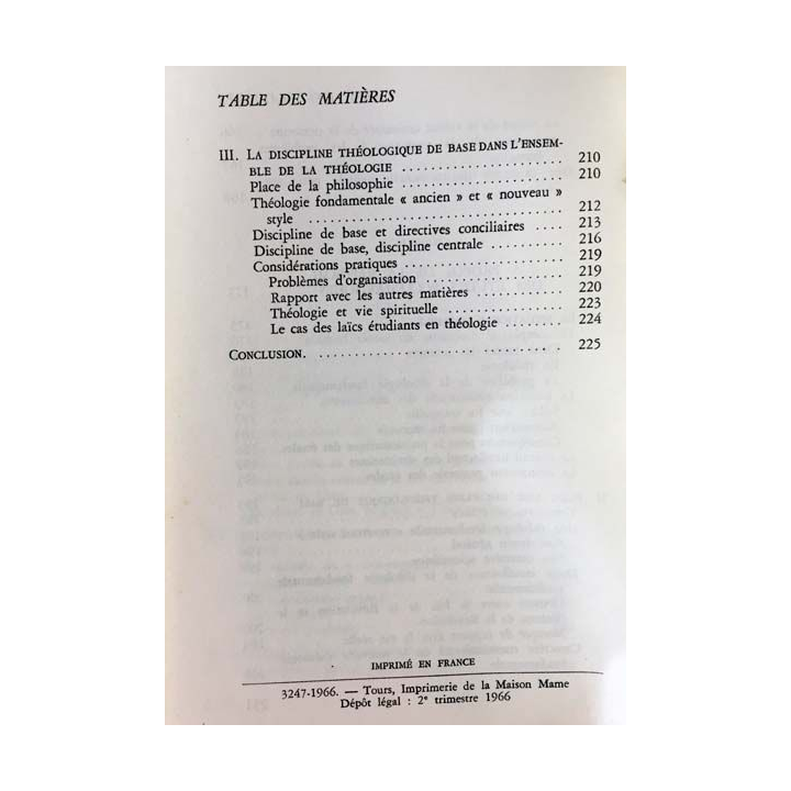 1. Est-il possible aujourd'hui de croire ? de Karl Rahner aux éditions Mame