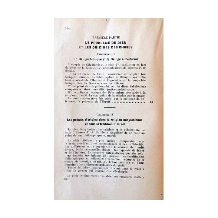 1. La pensée moderne et le catholicisme IX Le développement des idées dans l'ancien testament de Jean Guitton