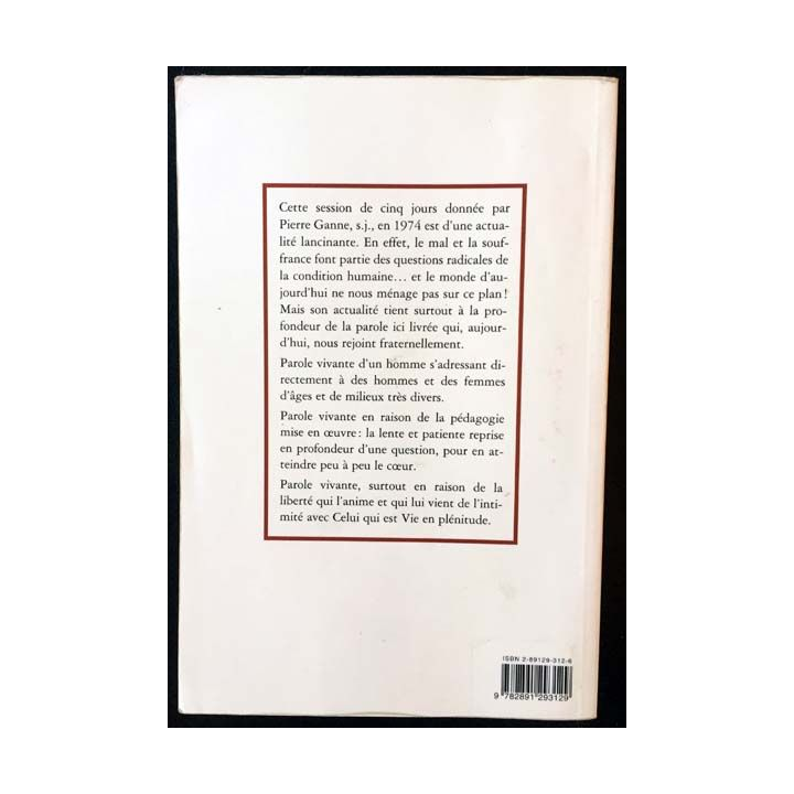 1. L'évangile et la mal de Pierre Ganne aux éditions Anne Sigier