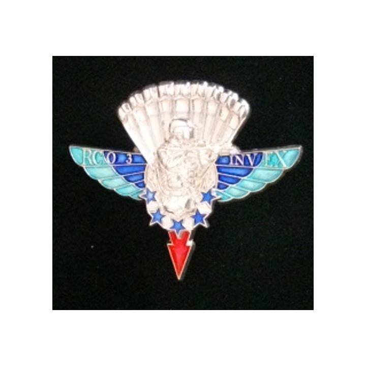 1° RPIMA : 1° régiment parachutiste d'infanterie de marine RAPAS RCO3 INVEX modèle ytranslucide prestige