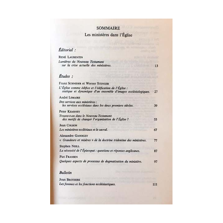1. Concilium - Revue internationale de théologie 80 aux éditions Mame