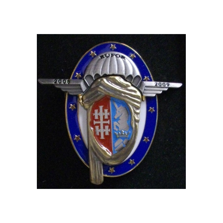1°RHP : 1°RÉGIMENT DE HUSSARDS PARACHUTISTES EUFOR 2008-2009