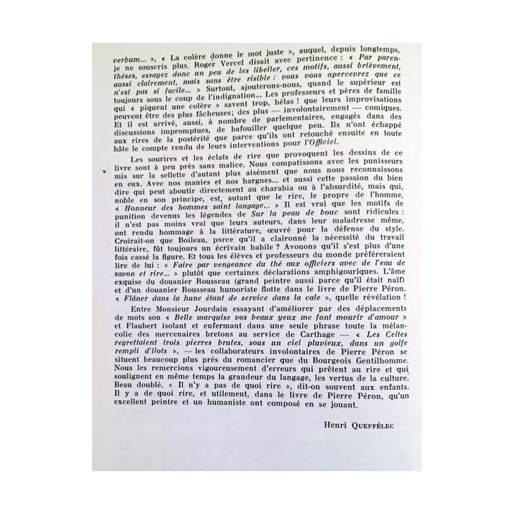1. Sur la peau de bouc (100 motifs de punitions de la vieille marine) aux éditions de la Cité Brest