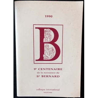 1. 9e centenaire de la naissance de St Bernard 1990