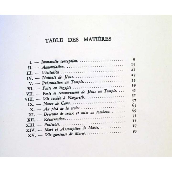 1. Bénie entre toutes les femmes de M. Doutreuwe aux éditions Michel Potevin
