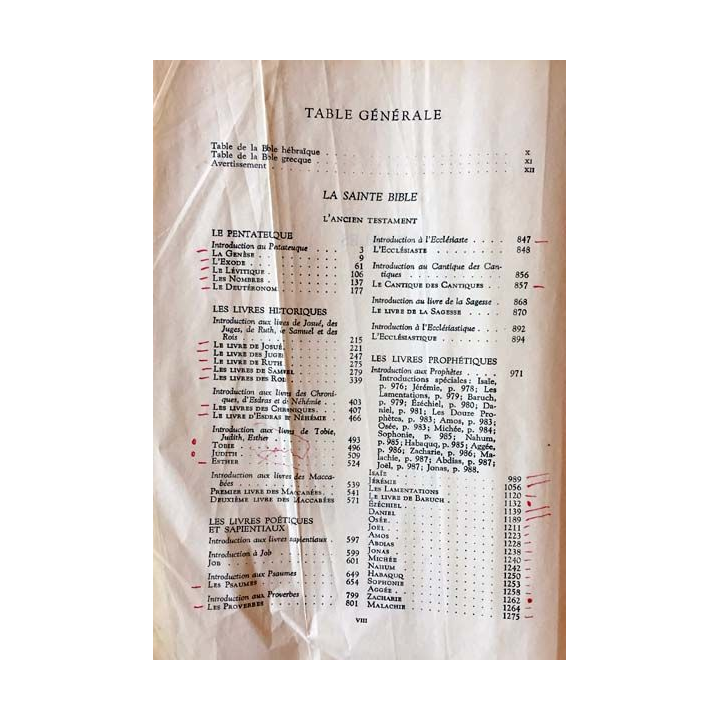 1. La Sainte Bible aux éditions du Cerf
