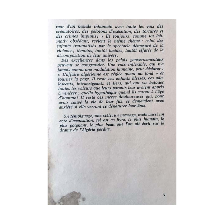 1. Journal d'une mère de famille pied-noir de Francine Dessaigne aux éditions l'Esprit nouveau