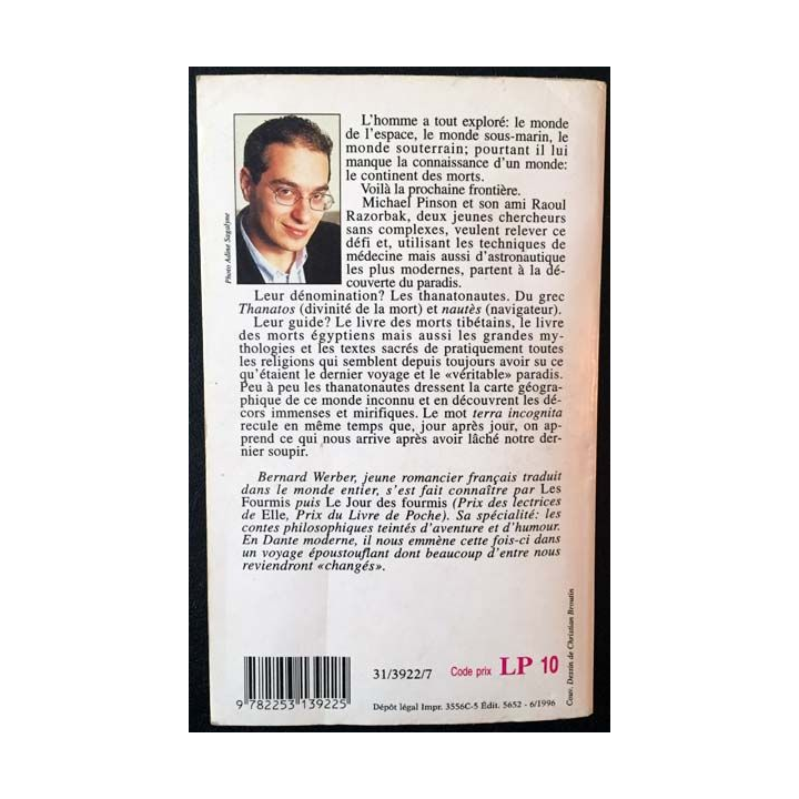 1. Les thanatonautes de Bernard Werber aux éditions Albin Michel