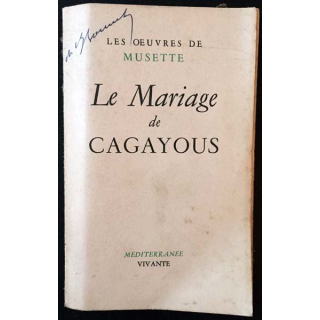 1. Le mariage de Cagayous de Musette aux éditions Méditerranée vivante