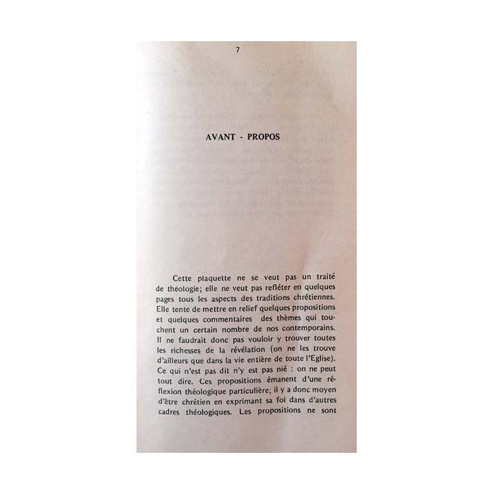 1. Foi pour les années 80 de Gérard Fourez aux éditions Cefa