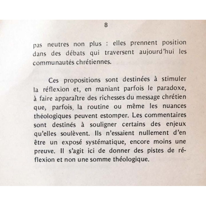 1. Foi pour les années 80 de Gérard Fourez aux éditions Cefa