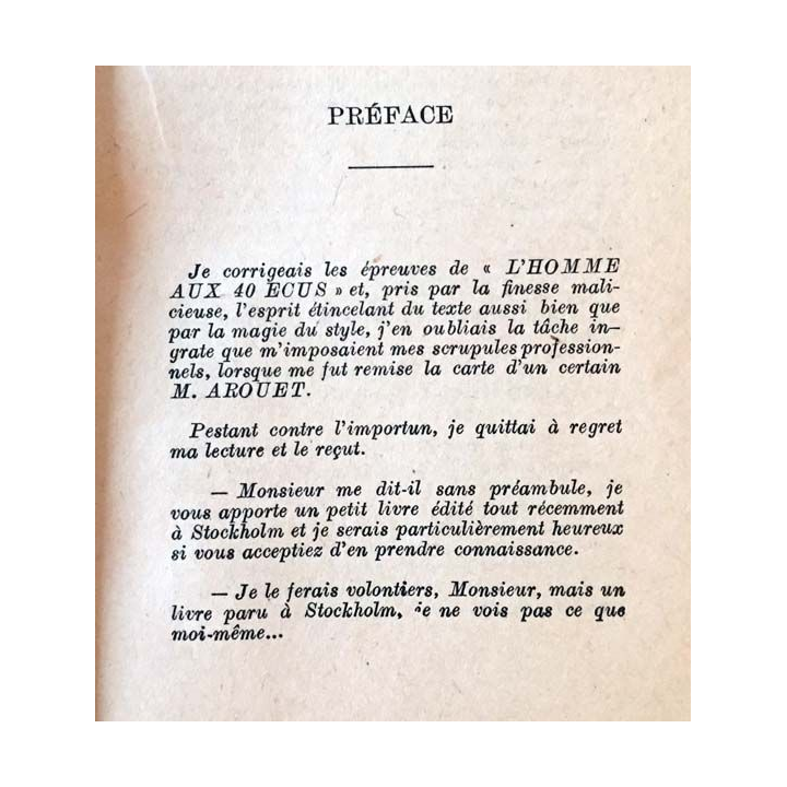 1. Voyage en absurdie de Arouet aux éditions du Soleil 1946
