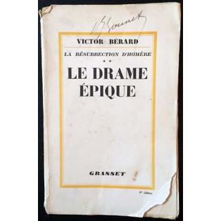 1. Le drame épique de Victor Bérard aux éditions Grasset 1930