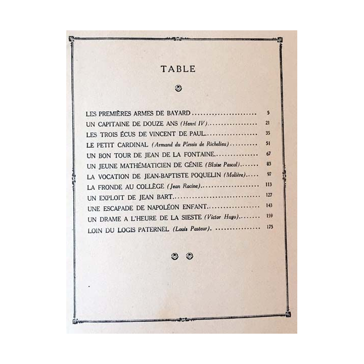 1. Quand ils étaient petits de Madeleine du Genestoux aux éditions Hachette 1926